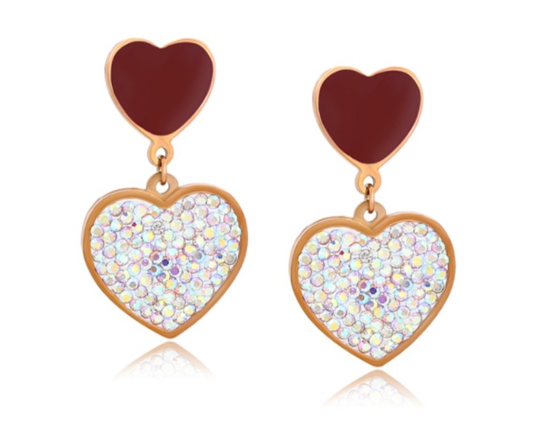 Aretes Corazon